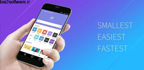 A5 Browser 1.0.1 مرورگر کم حجم و سریع اندروید A5 Browser 1.0.1 مرورگر کم حجم و سریع اندروید