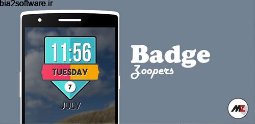 Badge Zoopers v1.1 ویجت زوپر اندروید Badge Zoopers v1.1 ویجت زوپر اندروید