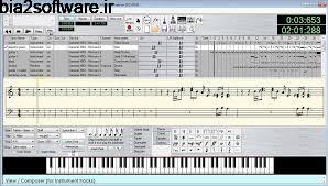 ضبط و تنظیم آهنگ MIDI (برای ویندوز) Anvil Studio 2017 Windows ضبط و تنظیم آهنگ MIDI (برای ویندوز) Anvil Studio 2017 Windows