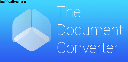 The Document Converter v3.0 تبدیل کتاب های الکترونیک اندروید The Document Converter v3.0 تبدیل کتاب های الکترونیک اندروید