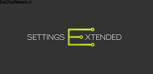 Settings Extended FULL v1.6.1 build-0308 تاگل تنظیمات اندروید Settings Extended FULL v1.6.1 build-0308 تاگل تنظیمات اندروید