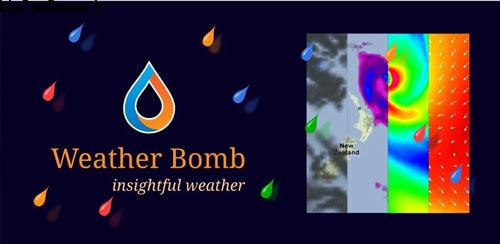 WeatherBomb 0.50.80 هواشناسی برای اندروید WeatherBomb 0.50.80 هواشناسی برای اندروید
