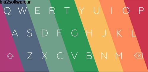 Flat Style Colored Keyboard Pro v1.18 کیبورد فلت برای اندروید Flat Style Colored Keyboard Pro v1.18 کیبورد فلت برای اندروید