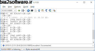 مدیریت شبکه داخلی Advanced TCP/IP Data Logger 4.2.5 Windows مدیریت شبکه داخلی Advanced TCP/IP Data Logger 4.2.5 Windows