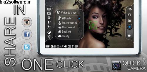 Quick Camera Pro v1.0 ویرایش عکس برای اندروید Quick Camera Pro v1.0 ویرایش عکس برای اندروید