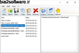 ایجاد لیست محتوای کلیپ بورد Alternate Memo 2.830 Windows ایجاد لیست محتوای کلیپ بورد Alternate Memo 2.830 Windows