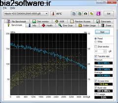 تست هارد دیسک HD Tune Pro 5.75 تست هارد دیسک HD Tune Pro 5.75