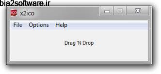 تبدیل عکس به آیکون x2ico 1.2.3 Windows تبدیل عکس به آیکون x2ico 1.2.3 Windows