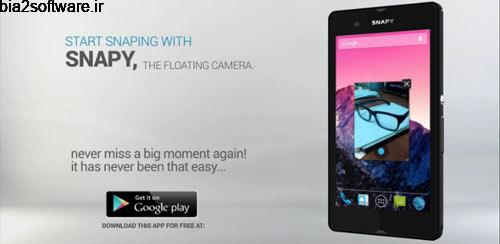 Snapy, The Floating Camera v1.1.9.1 دوربین برای اندروید Snapy, The Floating Camera v1.1.9.1 دوربین برای اندروید