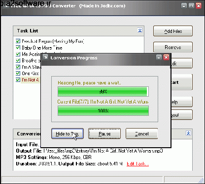 تبدیل فایل های WMA به MP3 Free WMA to MP3 Converter 7.6.1 Windows تبدیل فایل های WMA به MP3 Free WMA to MP3 Converter 7.6.1 Windows