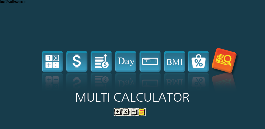 Multi Calculator Pro 1.7.5-353 ماشین حساب چندکاره اندروید Multi Calculator Pro 1.7.5-353 ماشین حساب چندکاره اندروید
