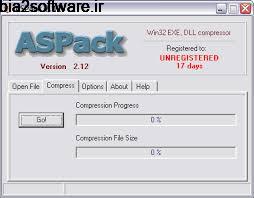 فشرده سازی فایل های اجرایی، مخصوص برنامه نویسان ASPack 2.40 Windows فشرده سازی فایل های اجرایی، مخصوص برنامه نویسان ASPack 2.40 Windows
