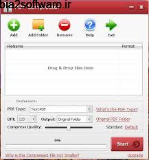 کم کردن حجم پی دی اف PDF Compressor 3.0 Windows کم کردن حجم پی دی اف PDF Compressor 3.0 Windows