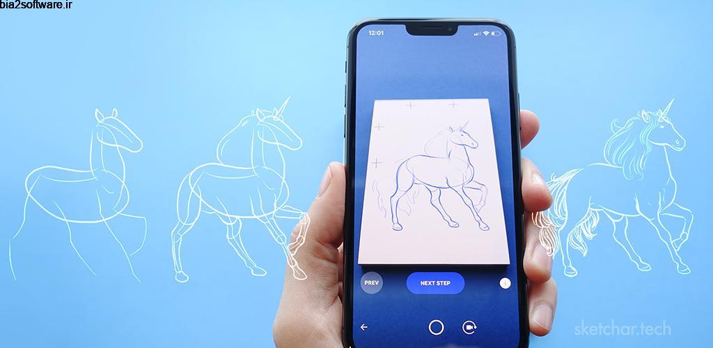 SketchAR: learn to draw step by step with AR Pro 5.47-play آموزش نقاشی با واقعیت افزوده مخصوص اندروید SketchAR: learn to draw step by step with AR Pro 5.47-play آموزش نقاشی با واقعیت افزوده مخصوص اندروید