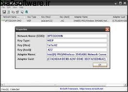 نمایش رمز وایرلس WirelessKeyView 2.05 Windows نمایش رمز وایرلس WirelessKeyView 2.05 Windows