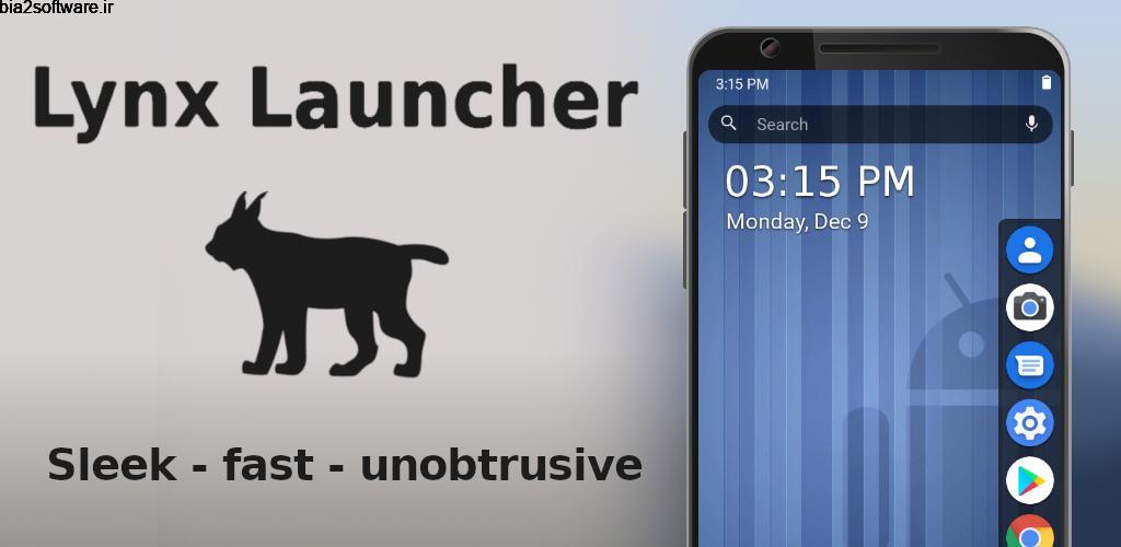 Lynx Launcher 1.2.4-0321 لانچر ساده، سریع و زیبای لینکس اندروید Lynx Launcher 1.2.4-0321 لانچر ساده، سریع و زیبای لینکس اندروید