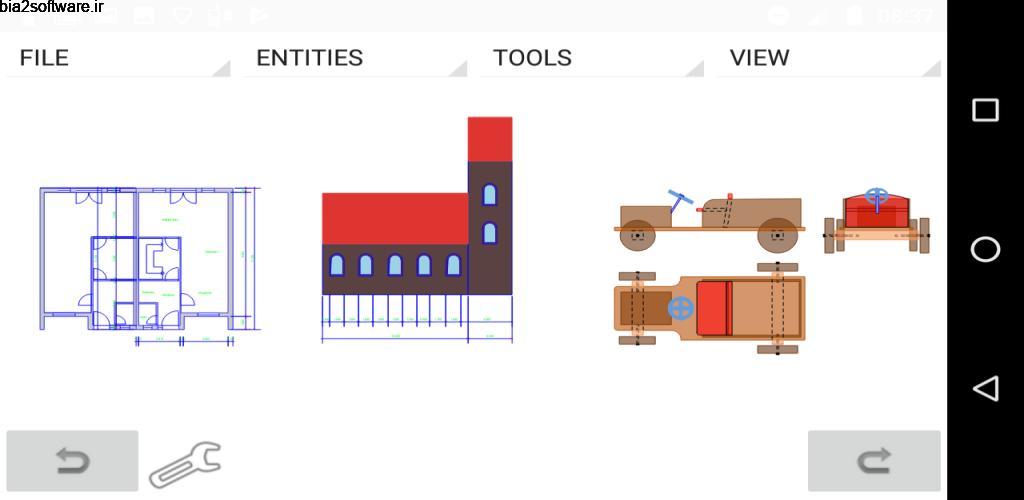 MobilCAD 2d Pro 4.0.5 اتوکد دو بعدی مخصوص اندروید MobilCAD 2d Pro 4.0.5 اتوکد دو بعدی مخصوص اندروید
